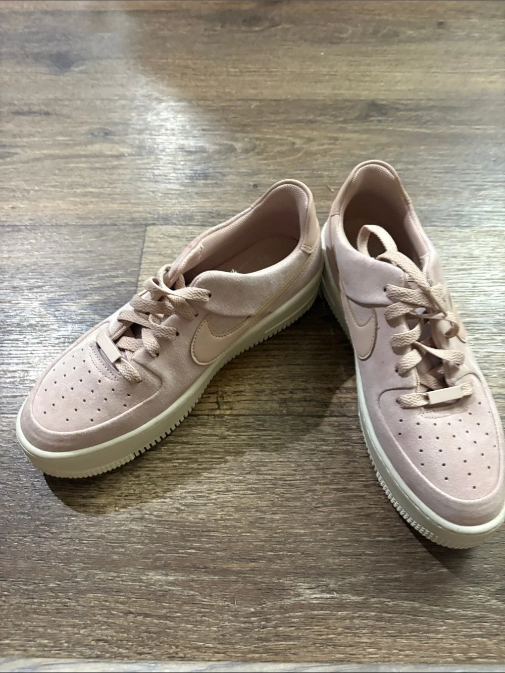 Nike Women’s Low-Top Lace-Up Sneakers - Blush Pink